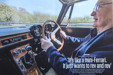 Original 2018 CC extracted mag article: 1972 ALFA ROMEO GIULIA 1750 GTV tested
