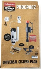 Fluidmaster Fully Height Adjustable & Flush valve with Chrome Button - PROCP002