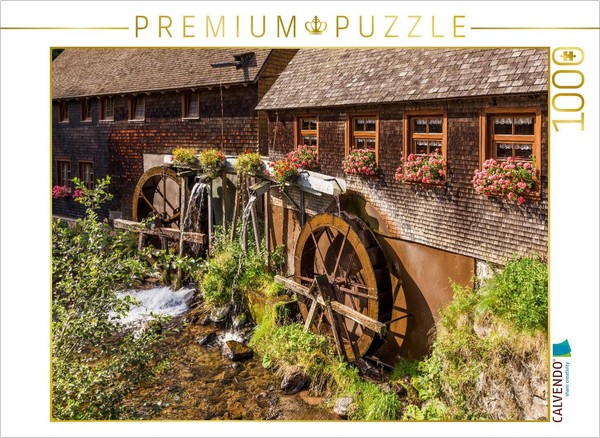 Calvendo Puzzle HexenlochmüHle Near St. MäRgen | 1000 Pieces, Finished Size 25.2-image