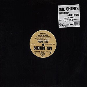 Mr. Cheeks - Turn It Up / All I Know / VG+ / 12''''