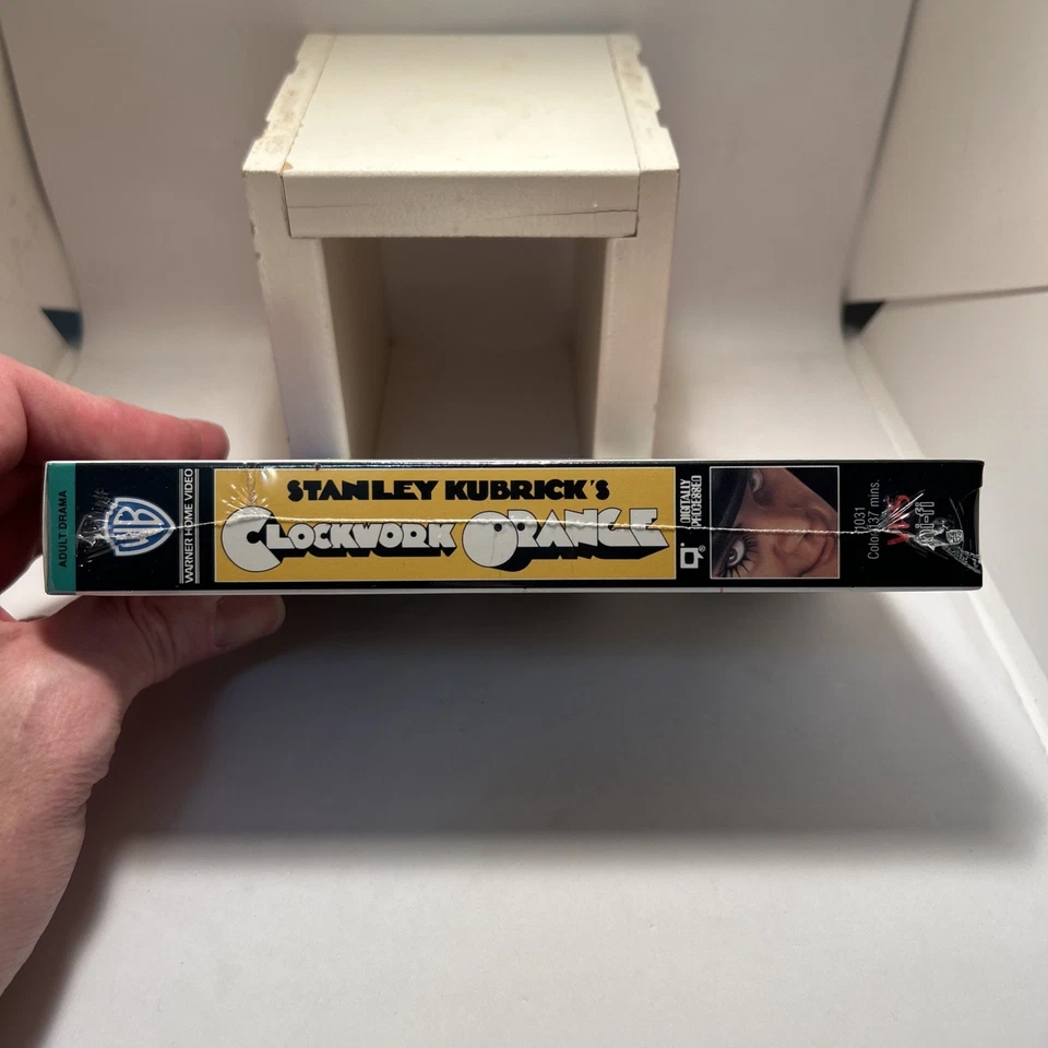 A Clockwork Orange (VHS, 1991 Release) NEW FACTORY SEALED Watermarks! - Image 3 of 4