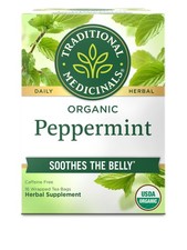 Traditional Medicinals Organic, Peppermint Tea - Helps Soothe Belly from Occ