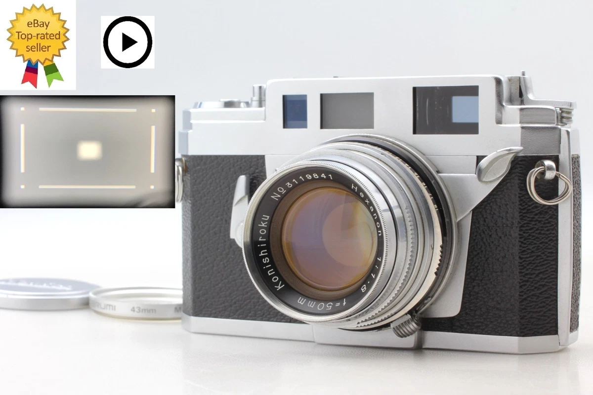 KONICA ⅢA 48mm F/2レンズ レンジファインダーフィルムカメラ Konica IIIA －フィルムを通せば