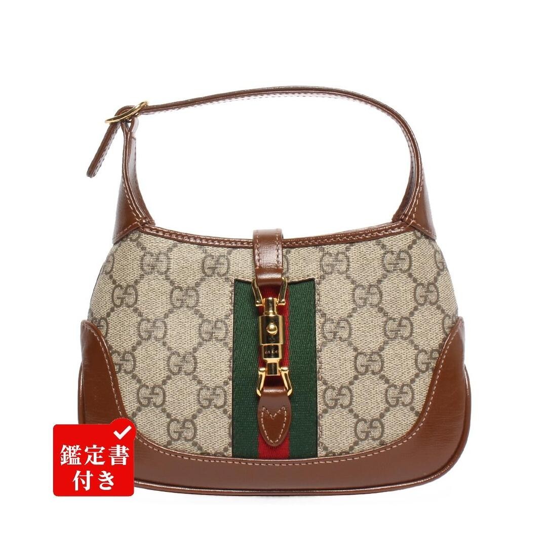 Gucci 2 way handbag shoulder bag crossbody GG Supreme Jackie 1961 ladies' 85465
