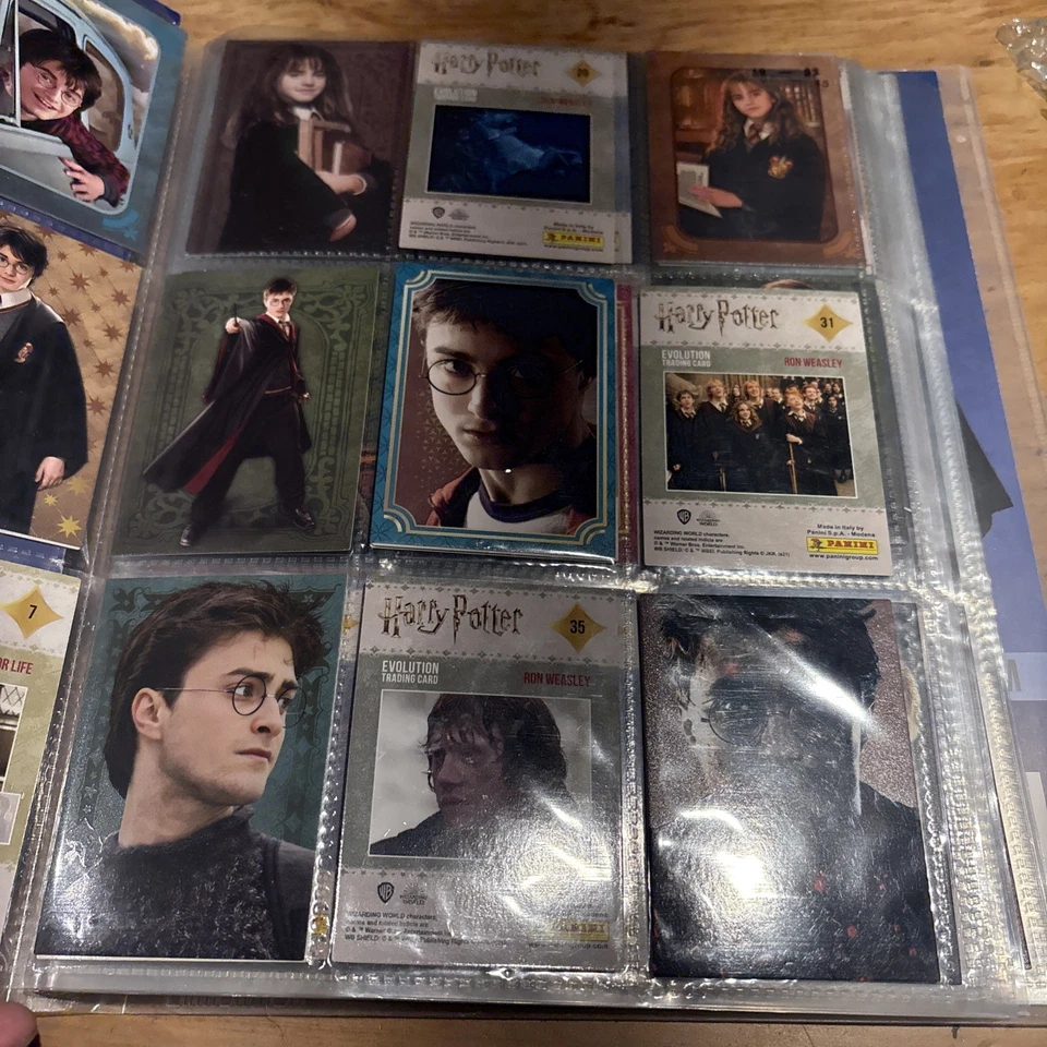 Harry Potter Evolution Panini TCG CCG Folder Of Trading Cards Fast Free Post - Image 3 of 4