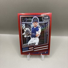 2026 Panini Stars & Stripes Baseball Ryder Helfrick Red Prizm /399 #156
