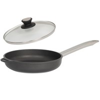 Skk Guss Pfanne 28 Cm Antihaft Bratpfanne Hoch Induktion Edelstahlgriff & Deckel