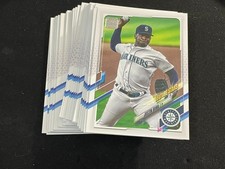 Lot of 200 Justin Dunn 2021 Topps Series 1 Base Card Number 215