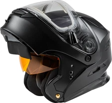 GMAX MD-01S Modular Snow Helmet w/Electric Shield Matte Black 2XL