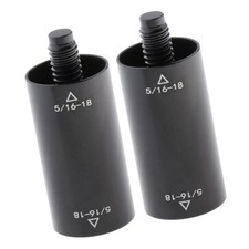 2x 1.57'' Billiards Cue Extension Snooker Pool Cue Stick