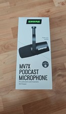 Shure MV7X XLR Podcast Mikrofon - Schwarz