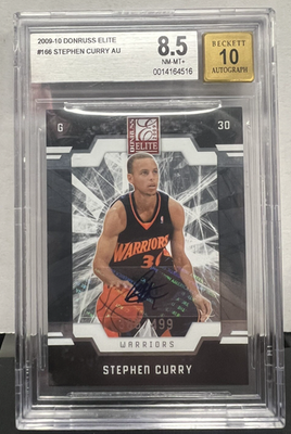 2009-10 Stephen Curry RC AUTO