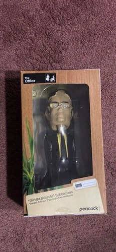 The Office Dwight Schrute Bobblehead Figure Collectible Peacock NEW In Box