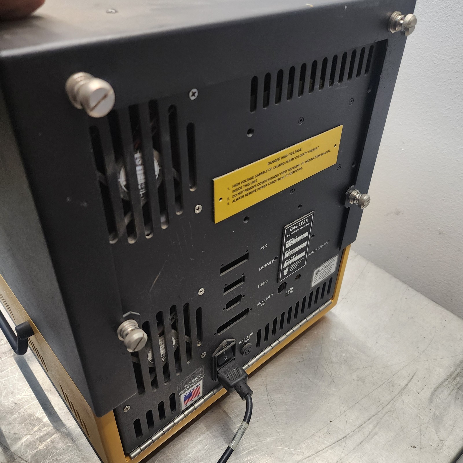 VIC MD-490S Helium Leak Detector Tester Pfeiffer Hipace 80 & TC110