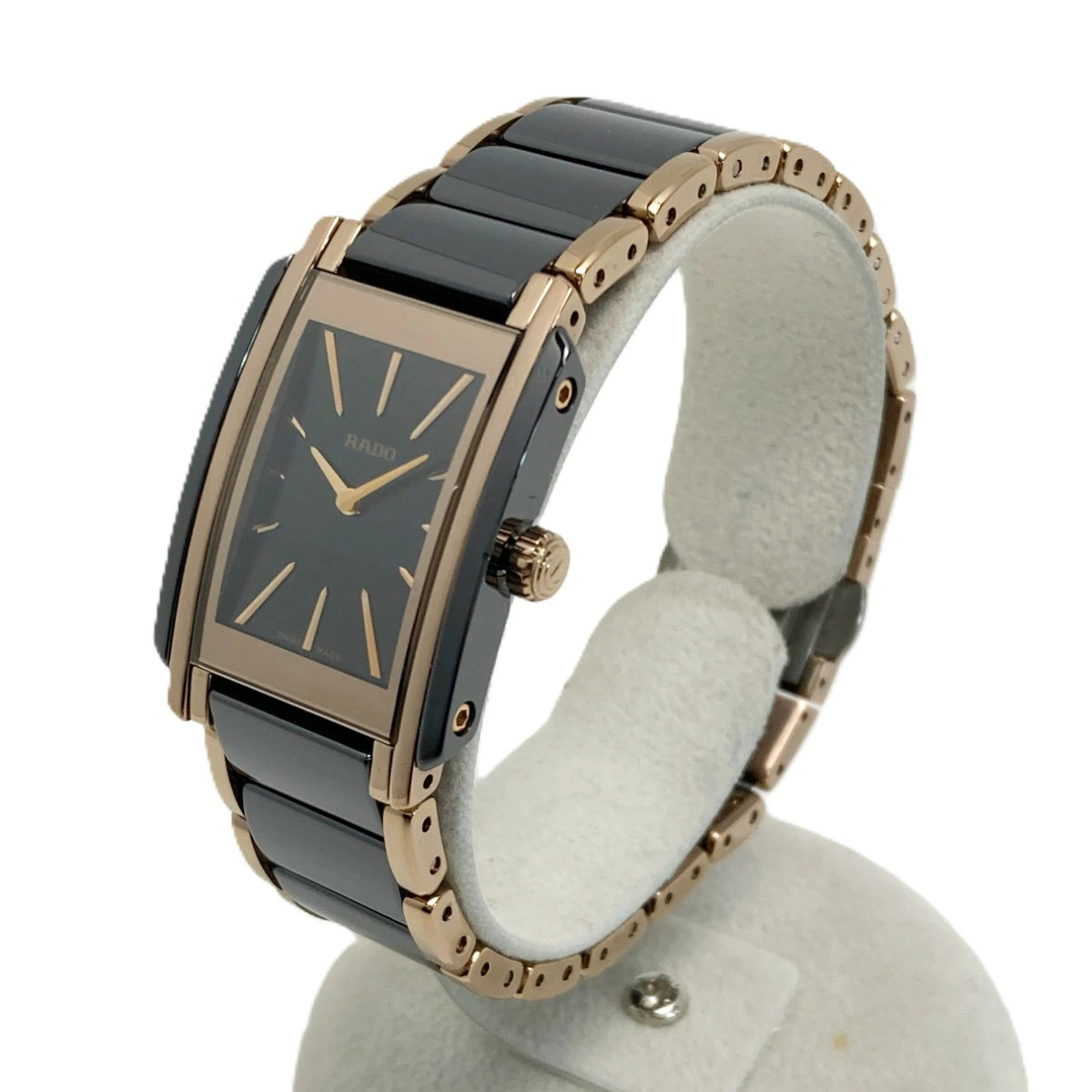 SWATCH/RADO/SEIKO2/ELGIN 腕時計 5本セット RADO WATCH INTEGRAL R20225152 BLACK/ROSE GOLD QUARTZ MOVEMENT
