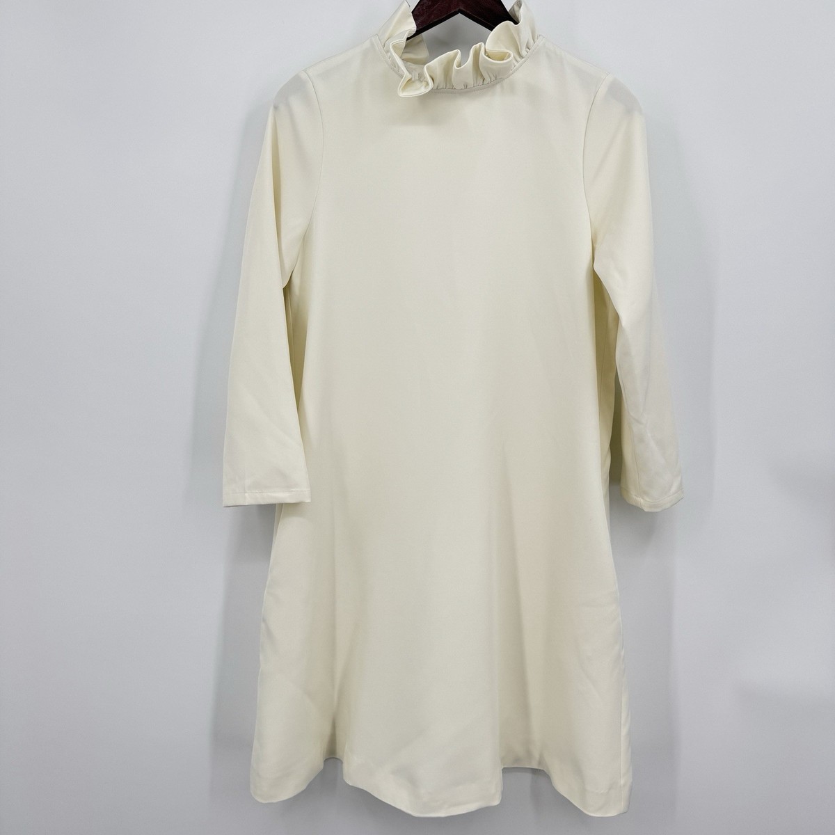 tuckernuck ivory dress Tuckernuck Ivory Patchwork Embroidered Cressida Mini Dress Ivory / M