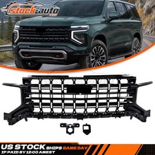 For 2025-2026 Chevy Tahoesuburban Z71 Front Bumper Grille Grill Gloss Black New For 2025-2026 Chevy Tahoesuburban Z71 Front Bumper Grille Grill Gloss Black New