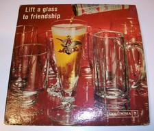 Vintage Anheuser Busch Beer Lift A Glass To Friendship 33 RPM Record ZTV 68516