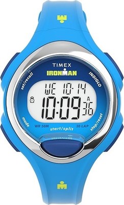 Timex TW5M60300, Women's 30-Lap Ironman Indiglo Watch, Alarm, Chronograph
