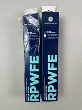 GE RPWFE Refrigerator Water Filter With Chip Genuine Brand 2 Pack Free Shipping