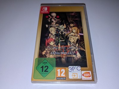 Sword Art Online Fatal Bullet Complete Edition (Switch) Neu OVP ungeöffnet