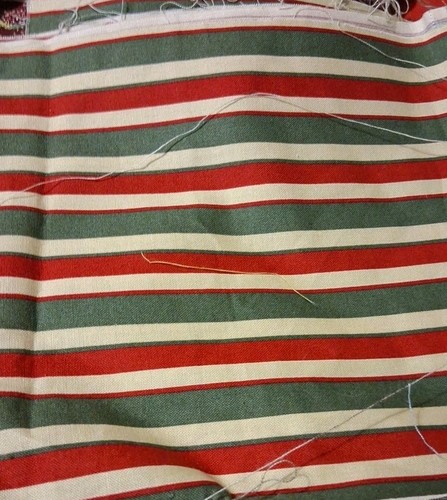 Lot # 1 Mostly Christmas Holiday Cotton Fabric Scraps - Picture 10 of 12