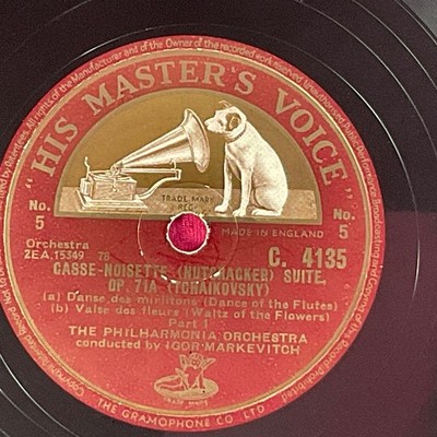 Casse-Noisette (Nutcracker) Suite, OP. 71A (Tchaikovsky) Valse des  78 RPM