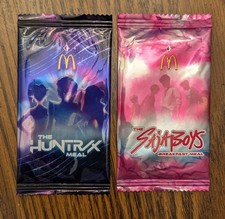 McDonald's KPop Demon Hunters Huntrix and Saja boys 2 Sealed Random Packs