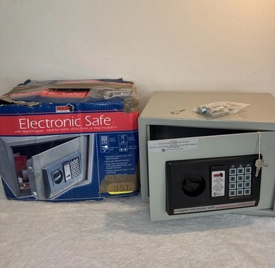 Home Protector Elektronischer Safe mit digitalem Tastenfeld Vintage Retro