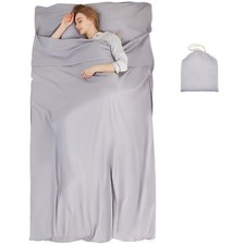 Sleeping Bag Liner Camping Adult Sleep Sack Lightweight Travel Sheet for Hote...