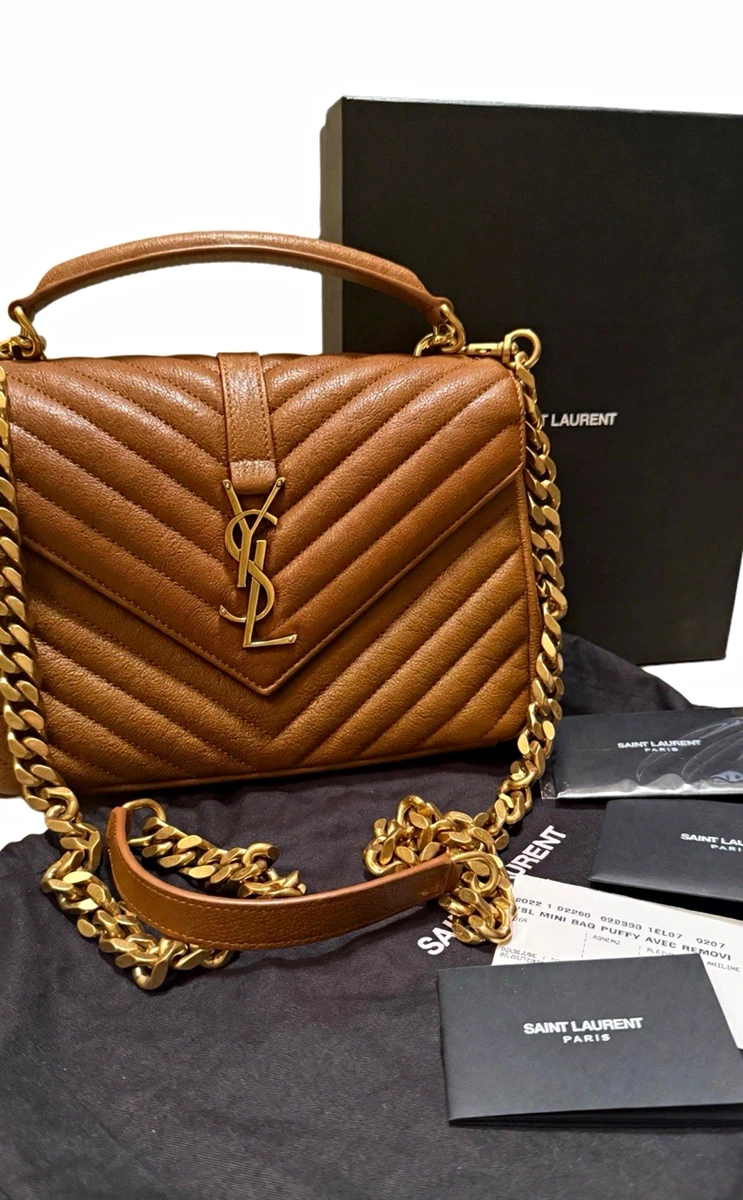 Saint Laurent Crossbody Brown Bags & Handbags for Women for sale