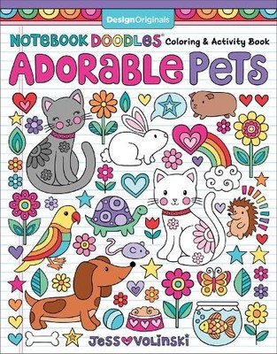 Notebook Doodles Adorable Pets - 9781497203228