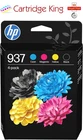 HP 937 4-pack Black/Cyan/Magenta/Yellow Original Ink for Officejet 9110b