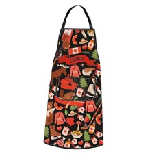  Canada Kitchen Apron Canada Chef Gift Canada Tour Adjustable Apron Canada Ap