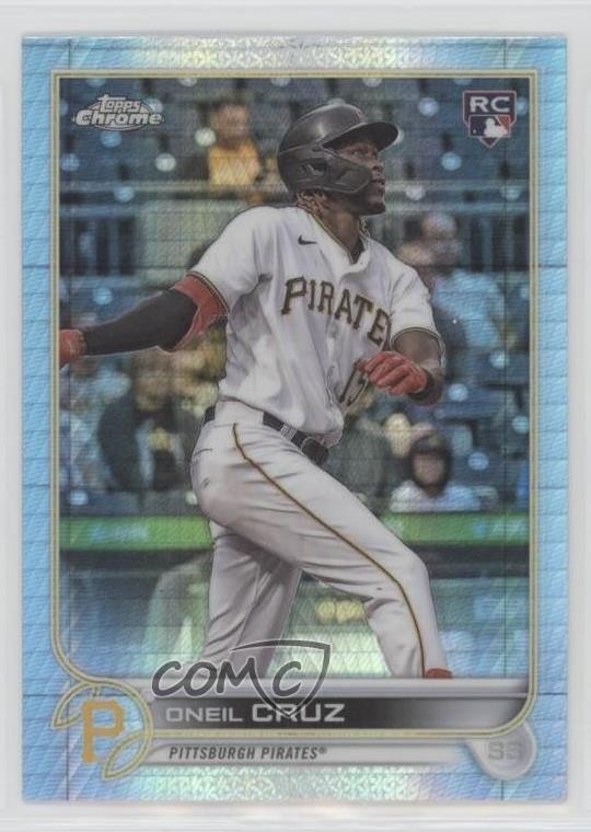 2022 Topps Chrome Sonic Prism Refractor Oneil Cruz #128 0y97