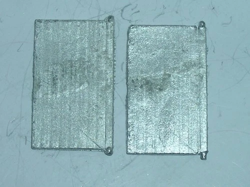 Two doors for Lesney Matchbox A-3A Lockup Garage Accessory Pack w/o stop