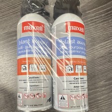 Maxell Blast Away Multi-Purpose Duster 2-Pack, 10oz All-Purpose Dust Blower