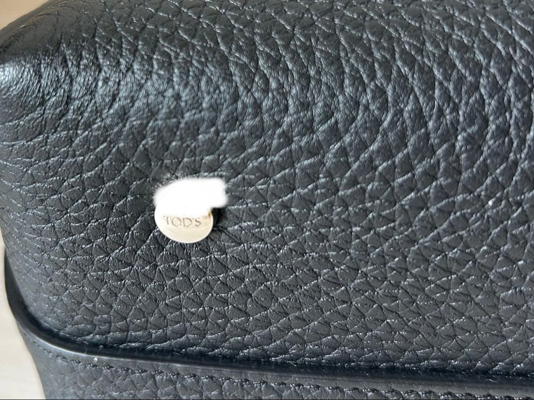 New TOD’S Leather Di Bag Mini Black image 4