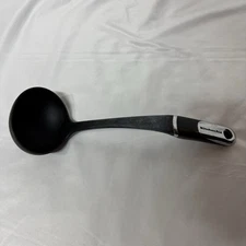 KitchenAid Ladle Server Large Oval Black Heat Resistant 14"