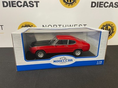 MODEL CAR GROUP MCG18538 1:18 SCALE FORD CAPRI MK 1 RS 2600 (1970) RED