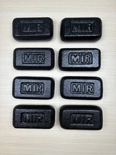 Set of 8 MIR Pro 3lb Vest Weights Blocks Weights Only 24 Pounds Total