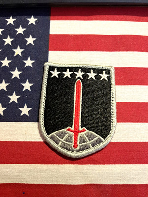 1ST MULTI DOMAIN TASK FORCE MDTF DET SSI COLOR PATCH WITH HOOK FASTERNER
