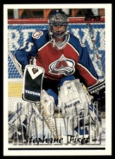 1995-96 Topps Stephane Fiset Colorado Avalanche #284