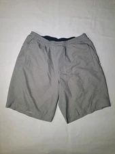 BIRDDOGS Boom Drawstring Shorts Lined 4-Pocket Melange Gray Men’s Size XL