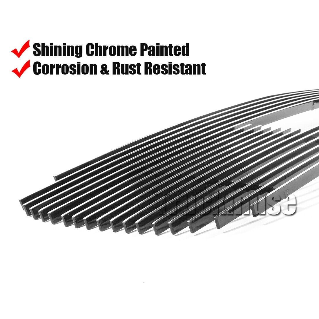 For GMC Sierra Yukon Main Upper Aluminum Horizontal Billet Grille Grill
