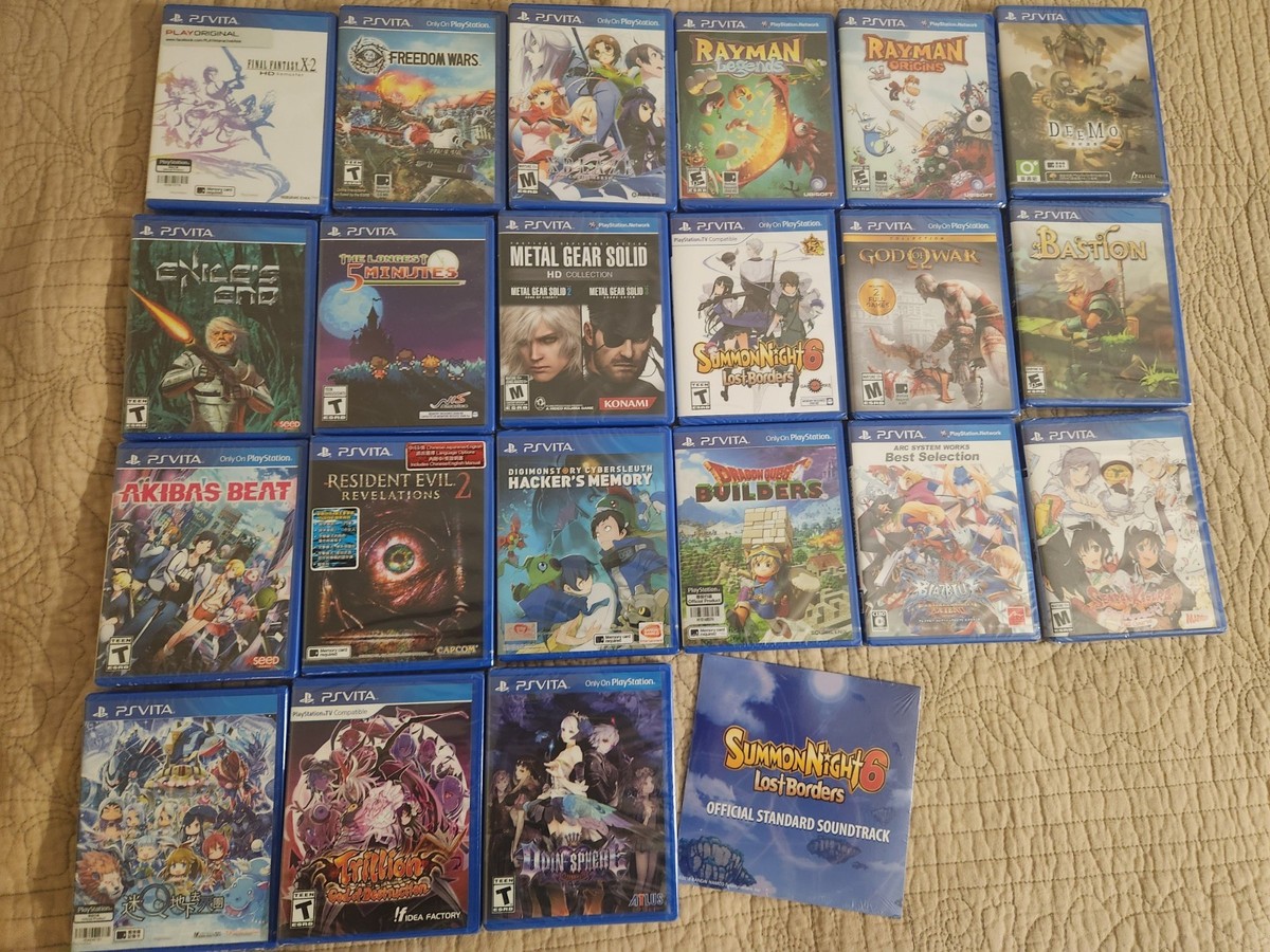 67 PlayStation Vita Games Lot (25 New Sealed ) | eBay