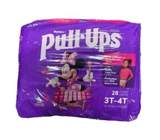 Huggies Pull Ups Minnie Mouse 3T-4T 28count New