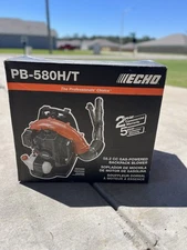 Echo PB-580H/T Gas Powered Back Pack Leaf Blower PARTS OR REPAIR