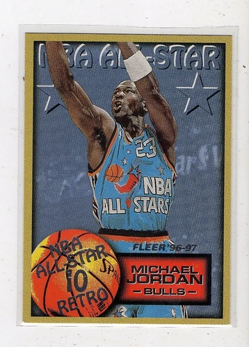 1996-97 Fleer Michael Jordan NBA All-Star Base Card #282 NM
