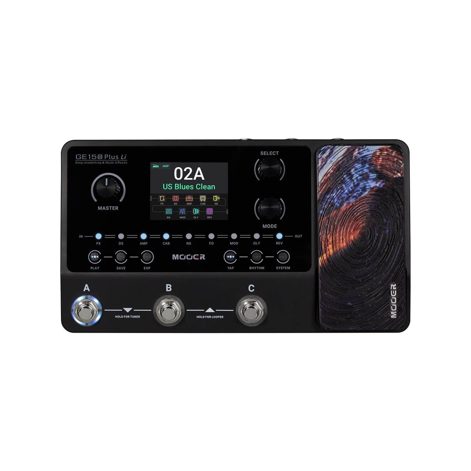Mooer GE 150 Plus LI Pedale Multieffetto per Chitarra